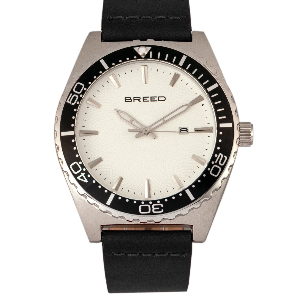 NWT Casual Style Men's Leather Band Watch